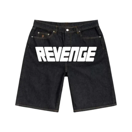 Revenge Handmade Raw Denim Shorts