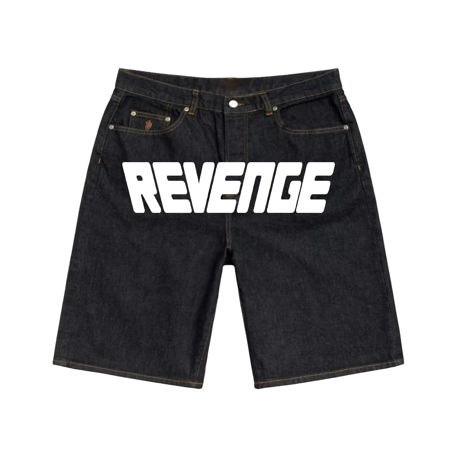 Revenge Handmade Raw Denim Shorts Revenge Handmade Raw Denim Shorts