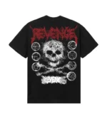 SO BELOW TEE BLACK/RED