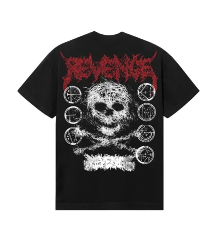 SO BELOW TEE BLACK/RED