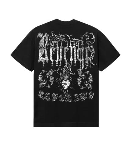 REVENGE RITUAL TEE BLACK/WHITE