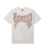 REVENGE RITUAL TEE CEMENT/RED