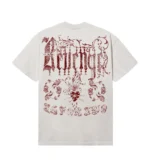 REVENGE RITUAL TEE CEMENT/RED