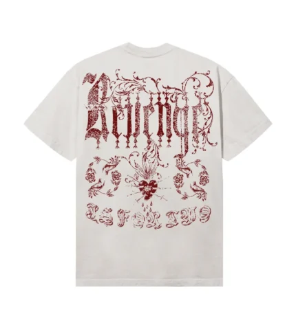 REVENGE RITUAL TEE CEMENT/RED
