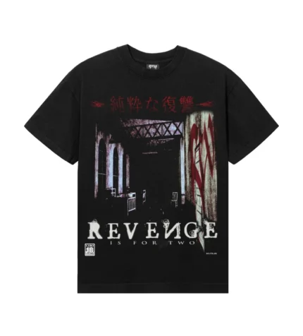 REVENGE PSYCH WARD TEE BLACK
