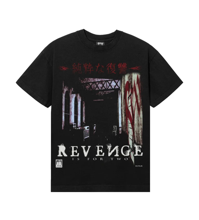 REVENGE PSYCH WARD TEE BLACK REVENGE PSYCH WARD TEE BLACK