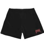 Revenge Embroidered Logo Mesh Short Black/Red