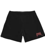 Revenge Embroidered Logo Mesh Short Black/Red