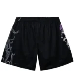 REVENGE ABANDONED MESH SHORTS BLACK/PURPLE