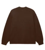 Revenge Arch Logo Knit Sweater Brown/Black