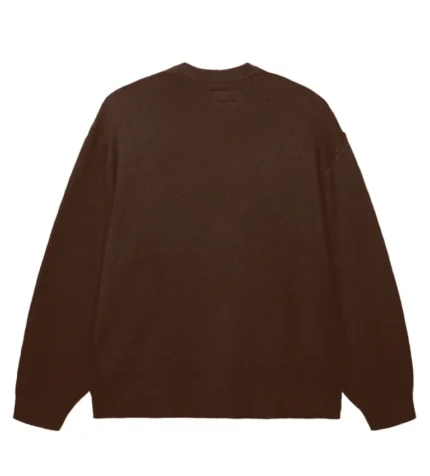 Revenge Arch Logo Knit Sweater Brown/Black