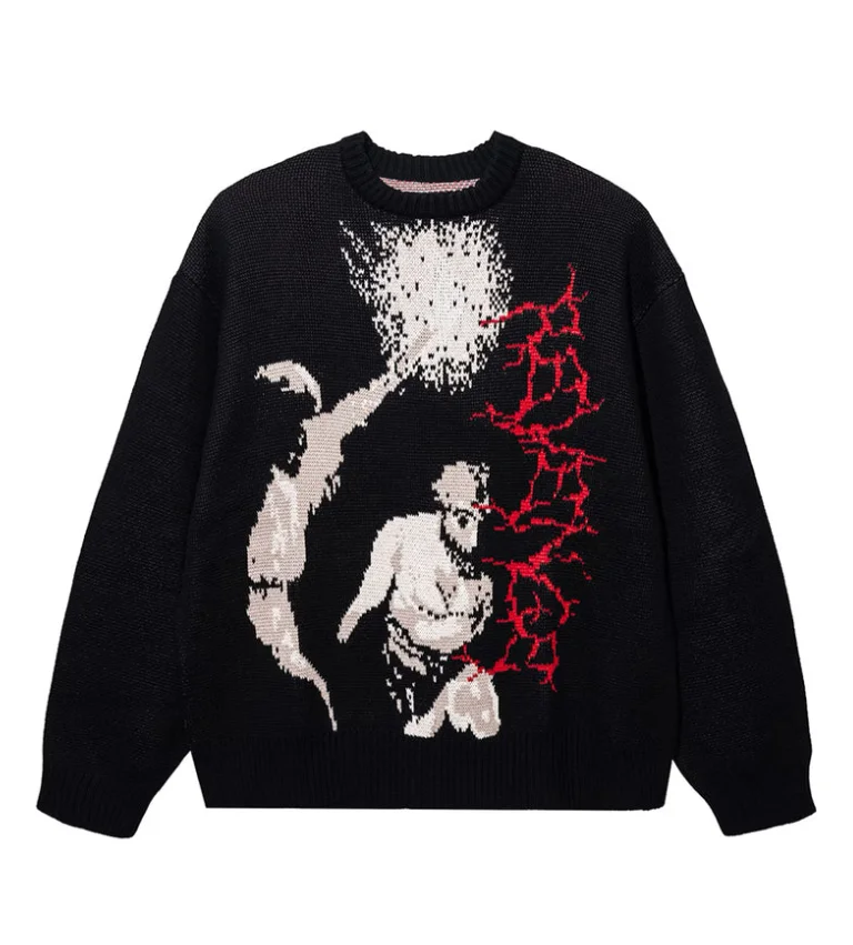 Revenge St. John Knit Sweater Black Revenge St. John Knit Sweater Black