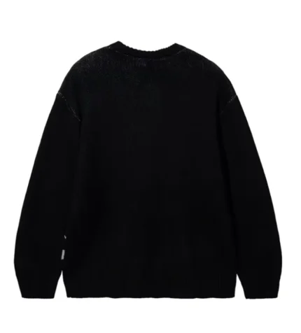 Revenge Cherub Knit Sweater Black/Grey